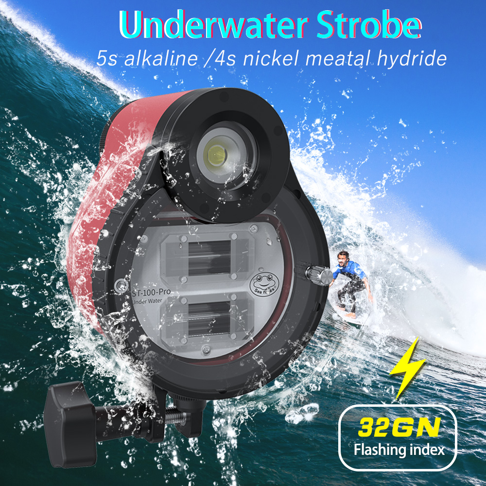 Photography Lighting Brands - Seafrogs ST-100 Pro Fotografia Subaquática Strobe