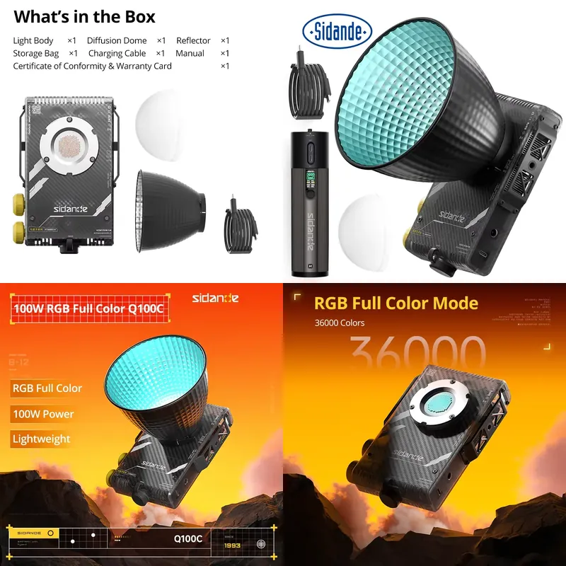 Photography Lighting Brands - Luz de Preenchimento Óptica Portátil Profissional