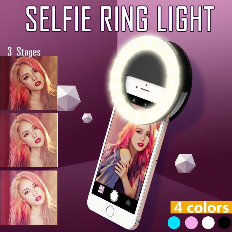 Photography Lighting Game - Anel de luz led com 3