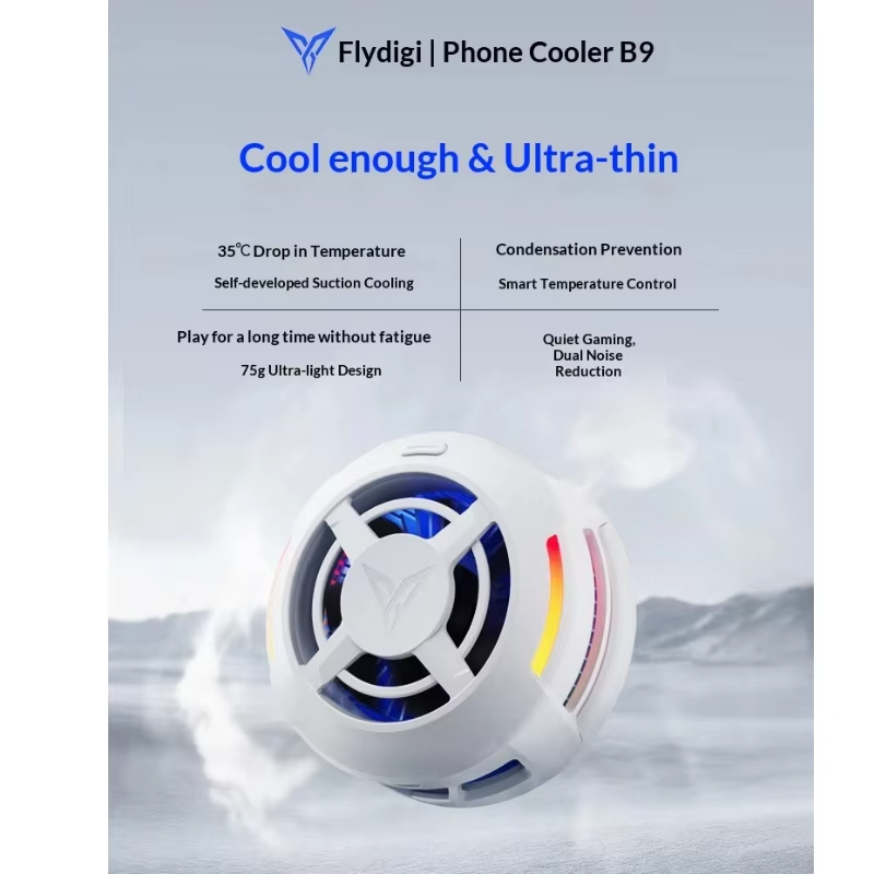Photography Lighting Game - Cooler Magnético para Celular Flydigi B9,
