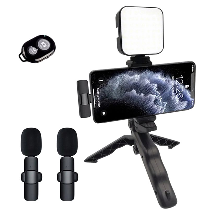 Photography Lighting Kit Portable - Kit de Vídeo Portátil para Smartphone