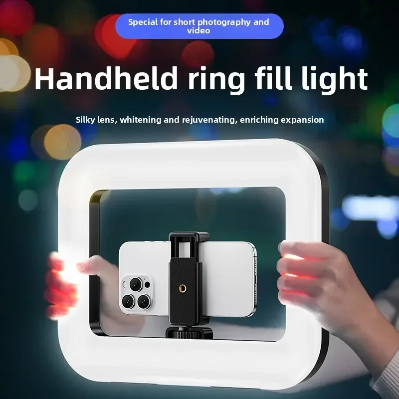 Photography Lighting Description - Luz LED de Anel Portátil e