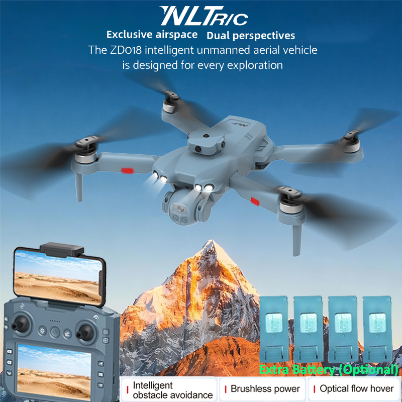 Photography Lighting For Beginners - Zd018 drone com tela de 4.5