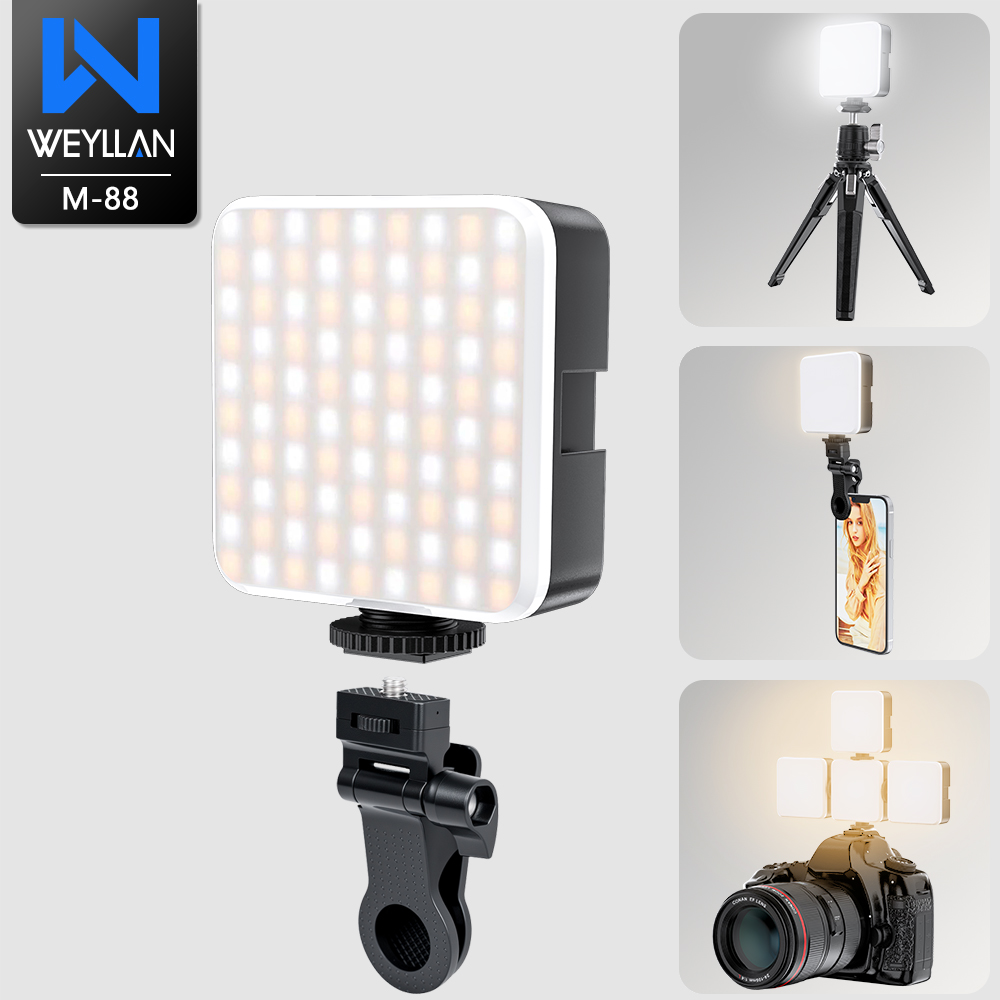 Weyllan M-88 2000mah led luz d - Photography Lighting Brands avaliação e preço