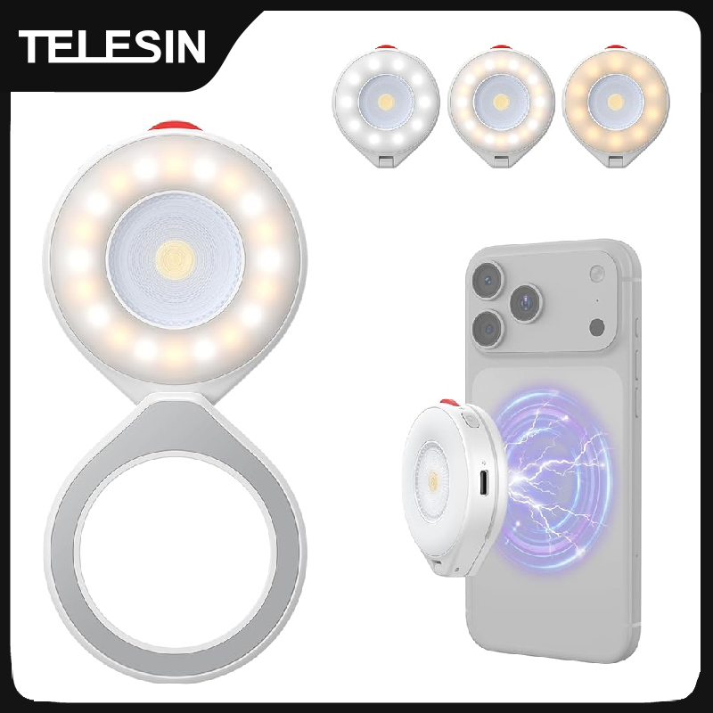 Telesin luz de flash magnética - Photography Lighting Brands avaliação e preço