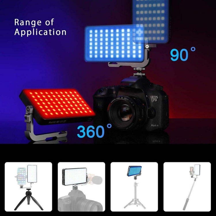 Luz de Preenchimento RGB Pixel - Photography Lighting Handheld avaliação e preço