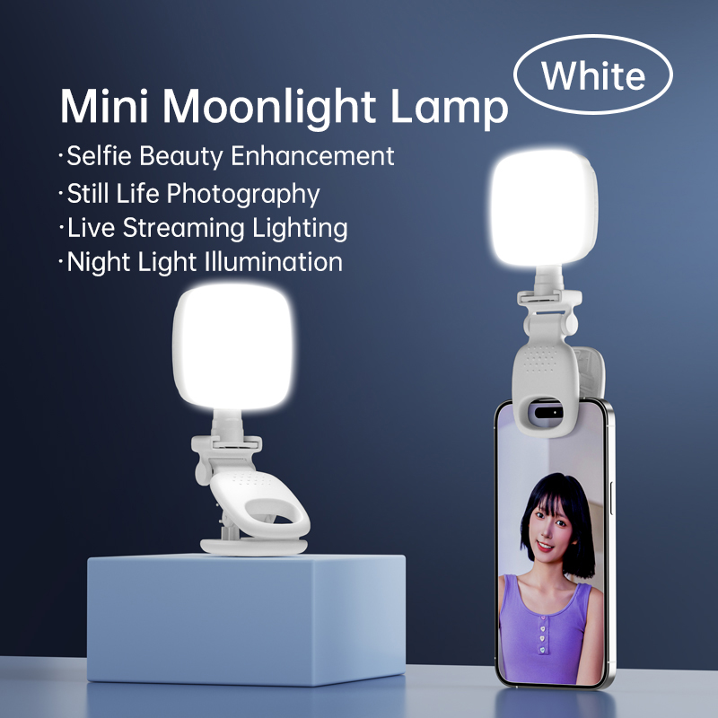 Portátil led selfie luz câmera - Photography Lighting Description avaliação e preço