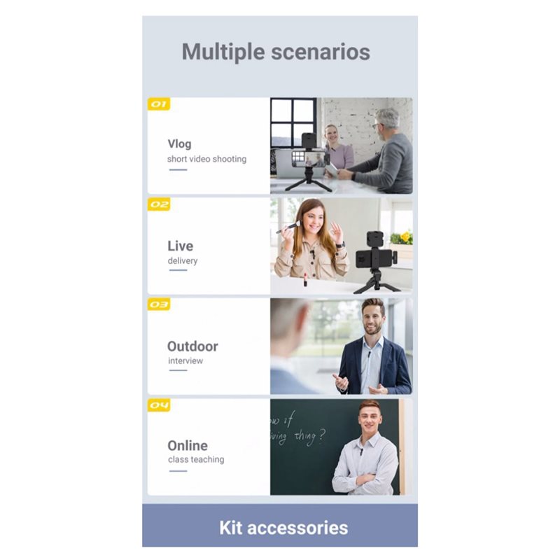 Kit de Vídeo Portátil para Sma - Photography Lighting Kit Portable avaliação e preço