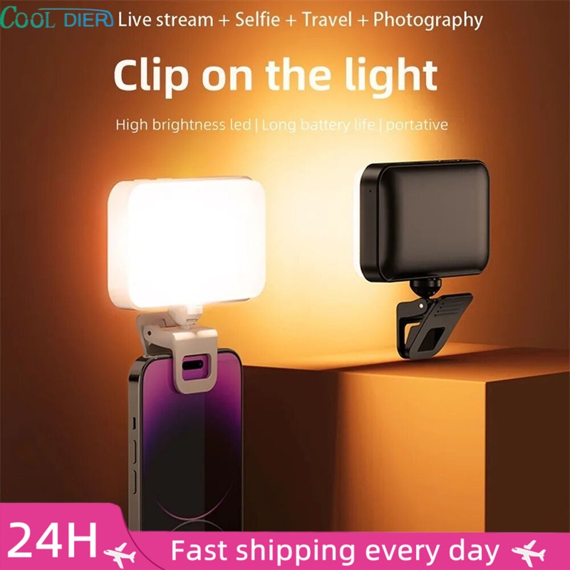 Luz LED de bolso COOL DIER par - Photography Mobile Lighting avaliação e preço