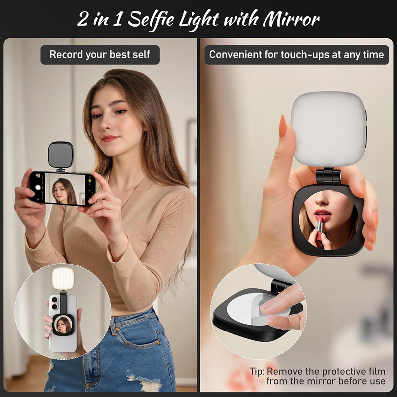 2 em 1 dobrável telefone magné - Photography Lighting Brands avaliação e preço