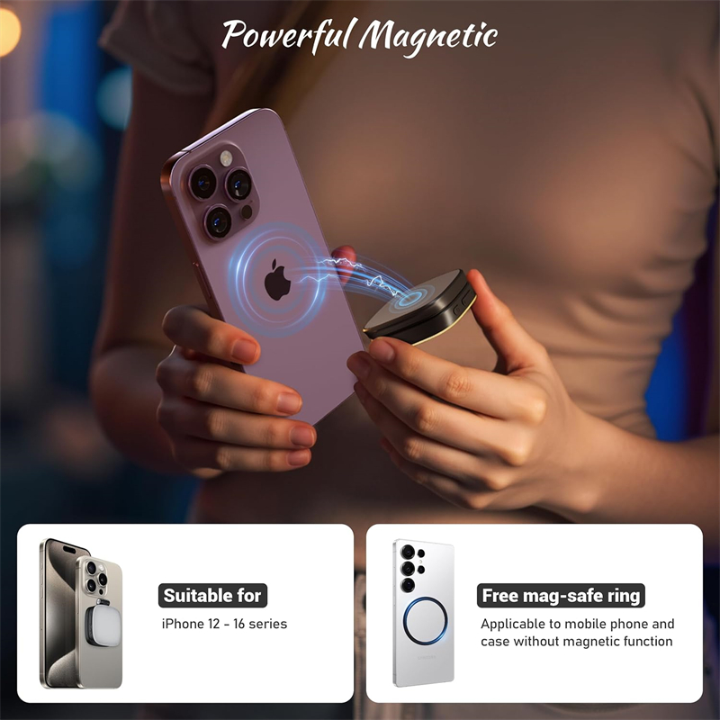 2 em 1 dobrável telefone magné - Photography Lighting Brands avaliação e preço