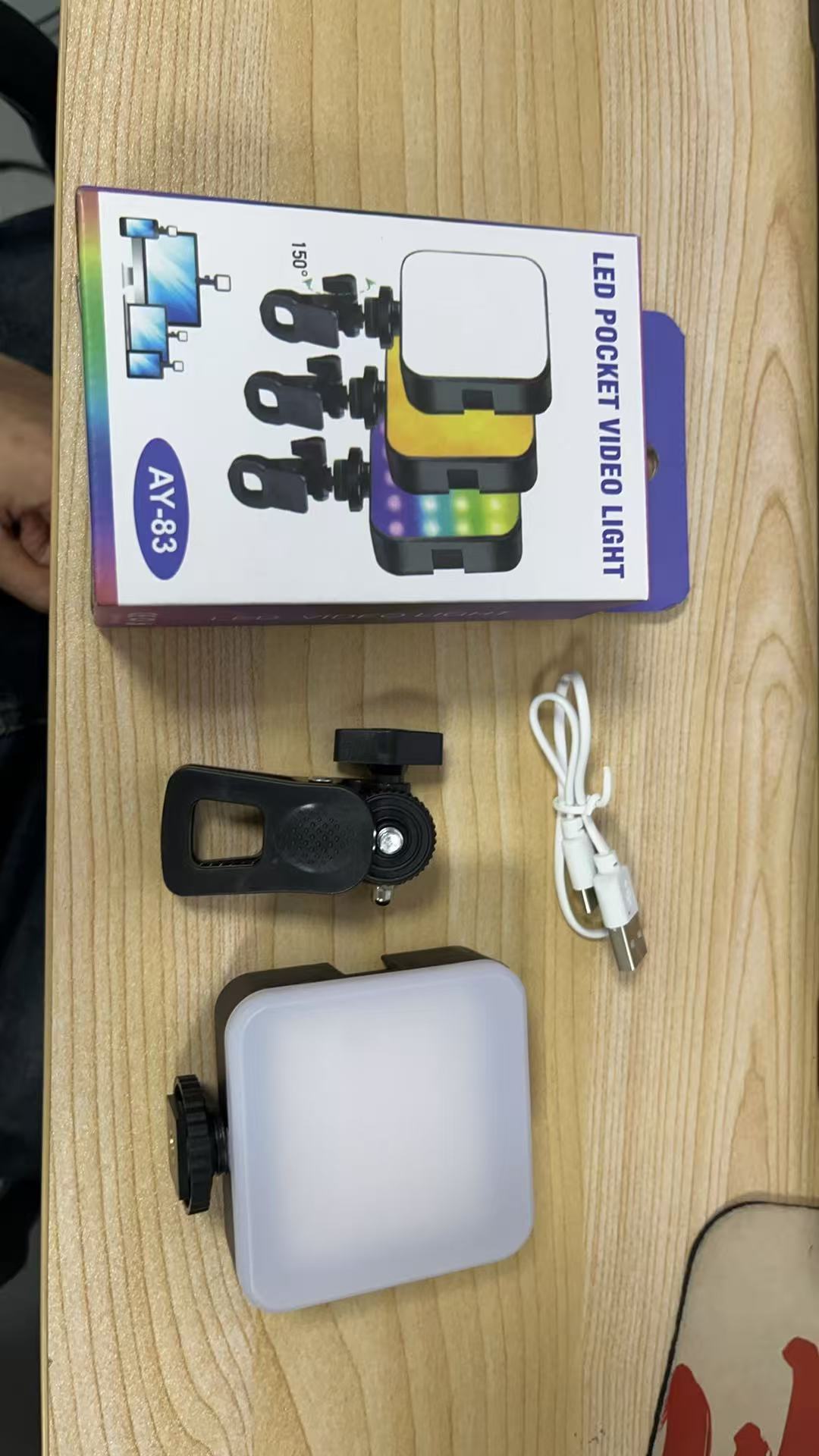 Luz de bolso RGB para fotograf - Photography Lighting Game avaliação e preço