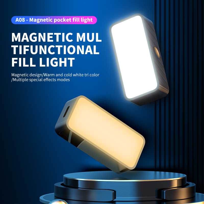 Magnético portátil mini selfie - Photography Lighting Description avaliação e preço