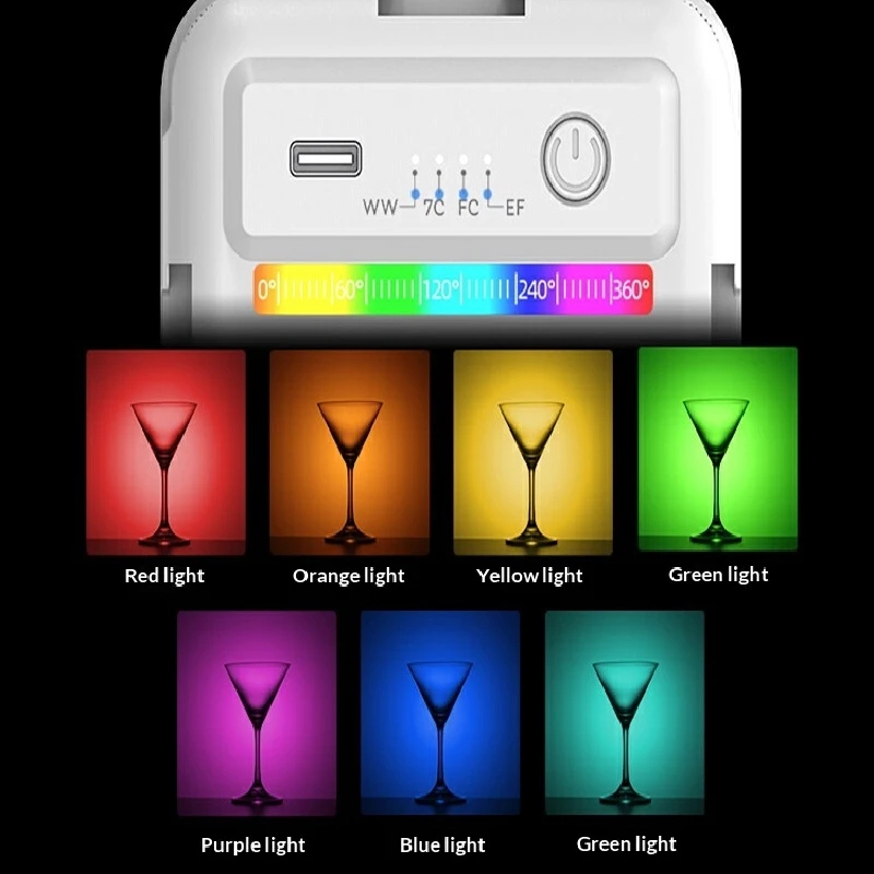 Tripé para telemóvel com luz R - Photography Lighting Brands avaliação e preço
