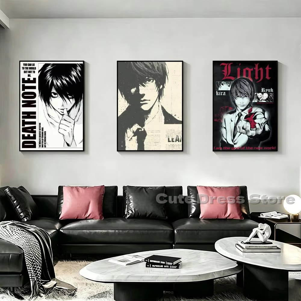 Pôster de Anime Death Note em  - Photography Lighting Game avaliação e preço