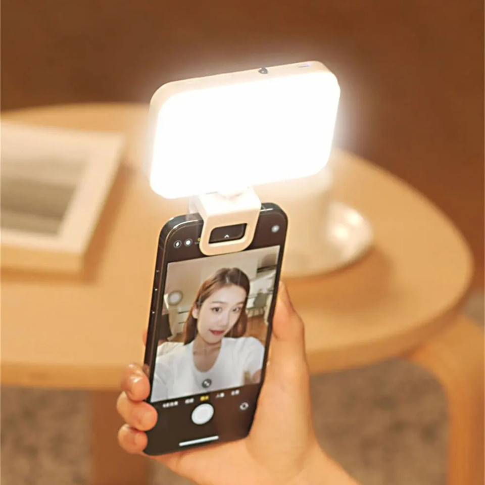 Luz LED de bolso para selfies, - Photography Lighting Brands avaliação e preço