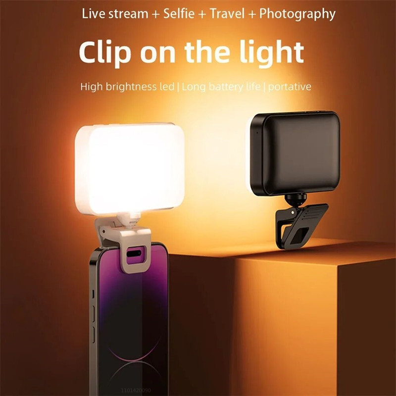 Luz LED de bolso para selfies, - Photography Lighting Brands avaliação e preço